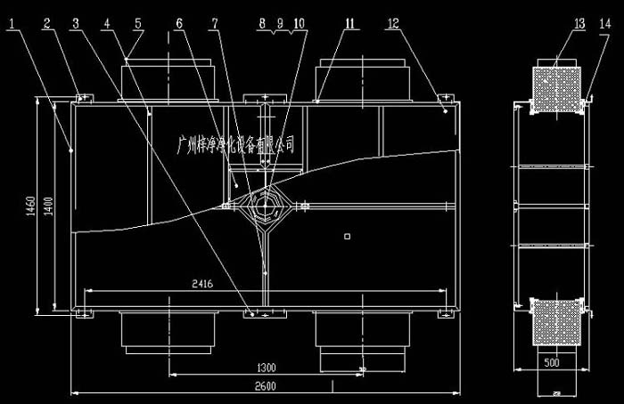 層流送風(fēng)天花設(shè)計方案圖